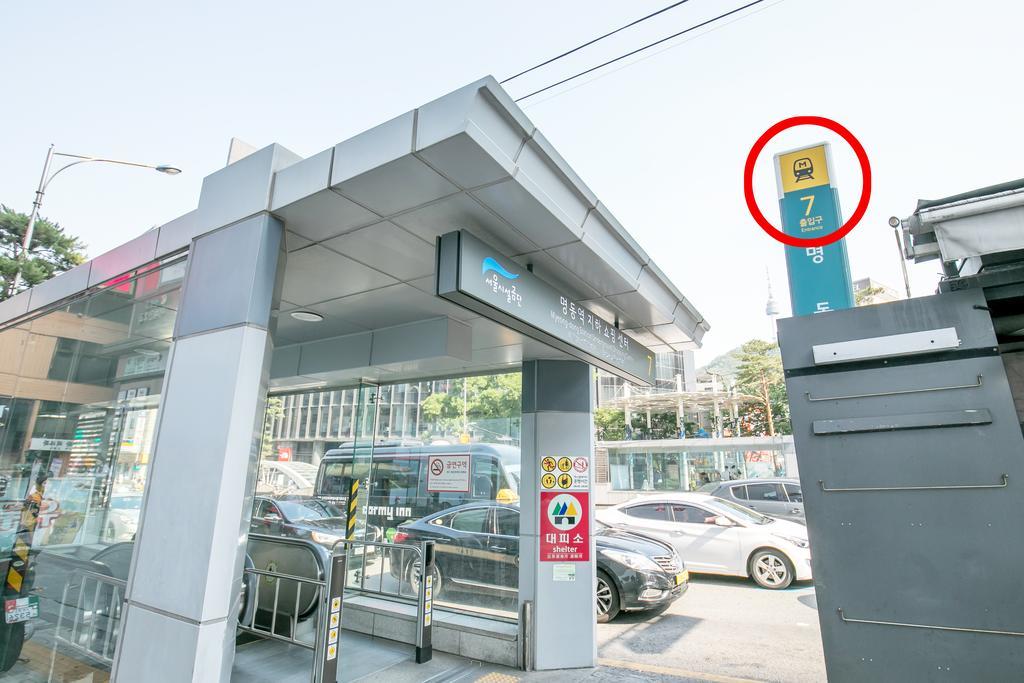 סיאול Philstay Myeongdong Station מראה חיצוני תמונה